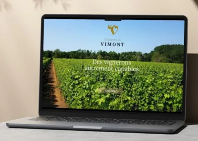 Développement du site Internet du Château de Vimont