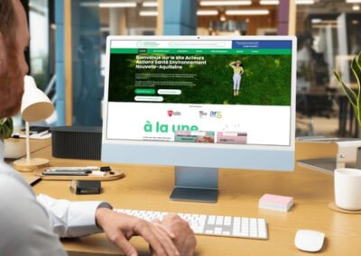 Refonte du site Acteurs Actions Santé Environnement Nouvelle-Aquitaine