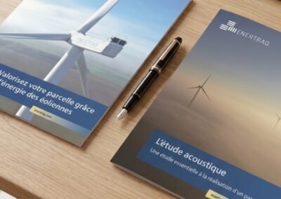 Refonte des supports print pour ENERTRAG