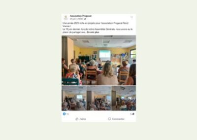 Community Management pour l&rsquo;association Progecat