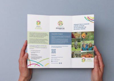 Création de supports print pour l&rsquo;Association Progecat