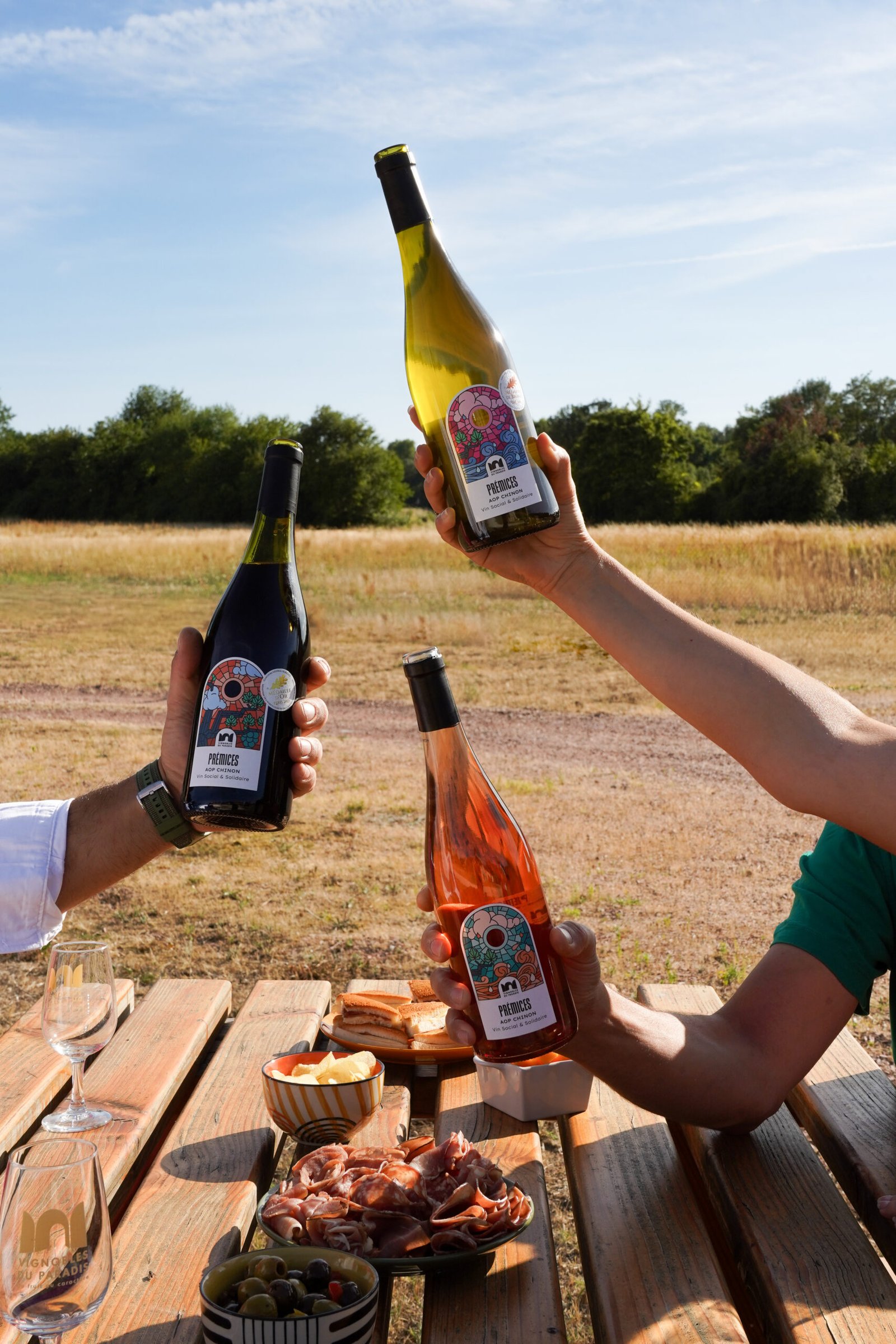 Nouvelles étiquettes PREMICES Nouvelles étiquettes PREMICES Vin du Paradis
